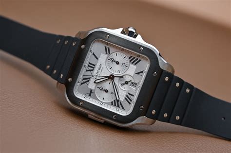 santos de cartier chrono|santos Cartier watch price.